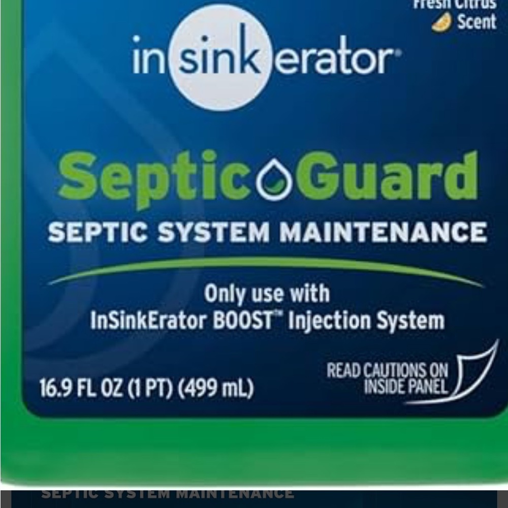 Septic Guard System Maintenance - in sink erator for garbage disposal